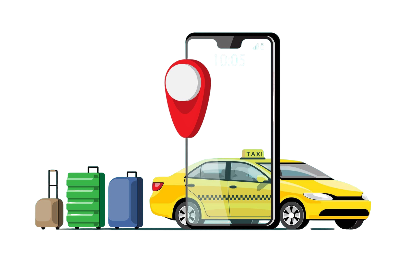 delivery-taxi-online-car-sharing-with-cartoon-character-smartphone-smart-city-transportation-concept-illustration